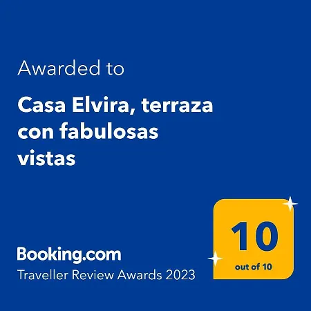 Casa Elvira, Terraza Con Fabulosas Vistas Hébergement de vacances